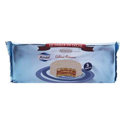 Alfajores Mardel Chocolate Negro y Blanco •